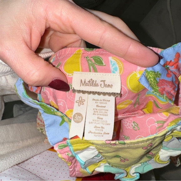 Matilda Jane Bubble Romper Sunsuit Little Lemon It's A Wonderful Parade ruffles - Picture 3 of 8